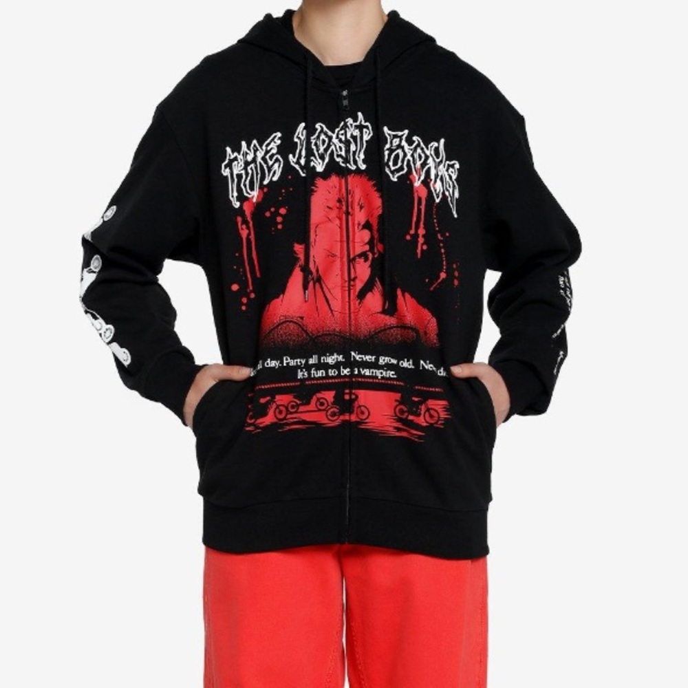 The Lost Boys David‎ Quote Hoodie Hot Topic Horror Halloween